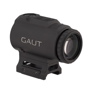 Прицел призматический Gaut Sapphire 1x18, HD, подсветка красная, Picatinny, арт.: G-P-X1 [GAUT]